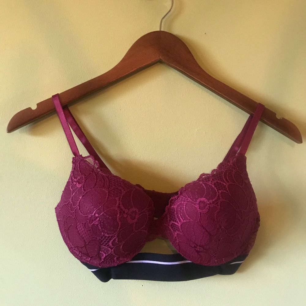 Lace push-up bra